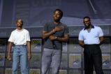 (L-R): Letitia Wright, David Jonsson, Winston Duke at 2026 Comic-Con