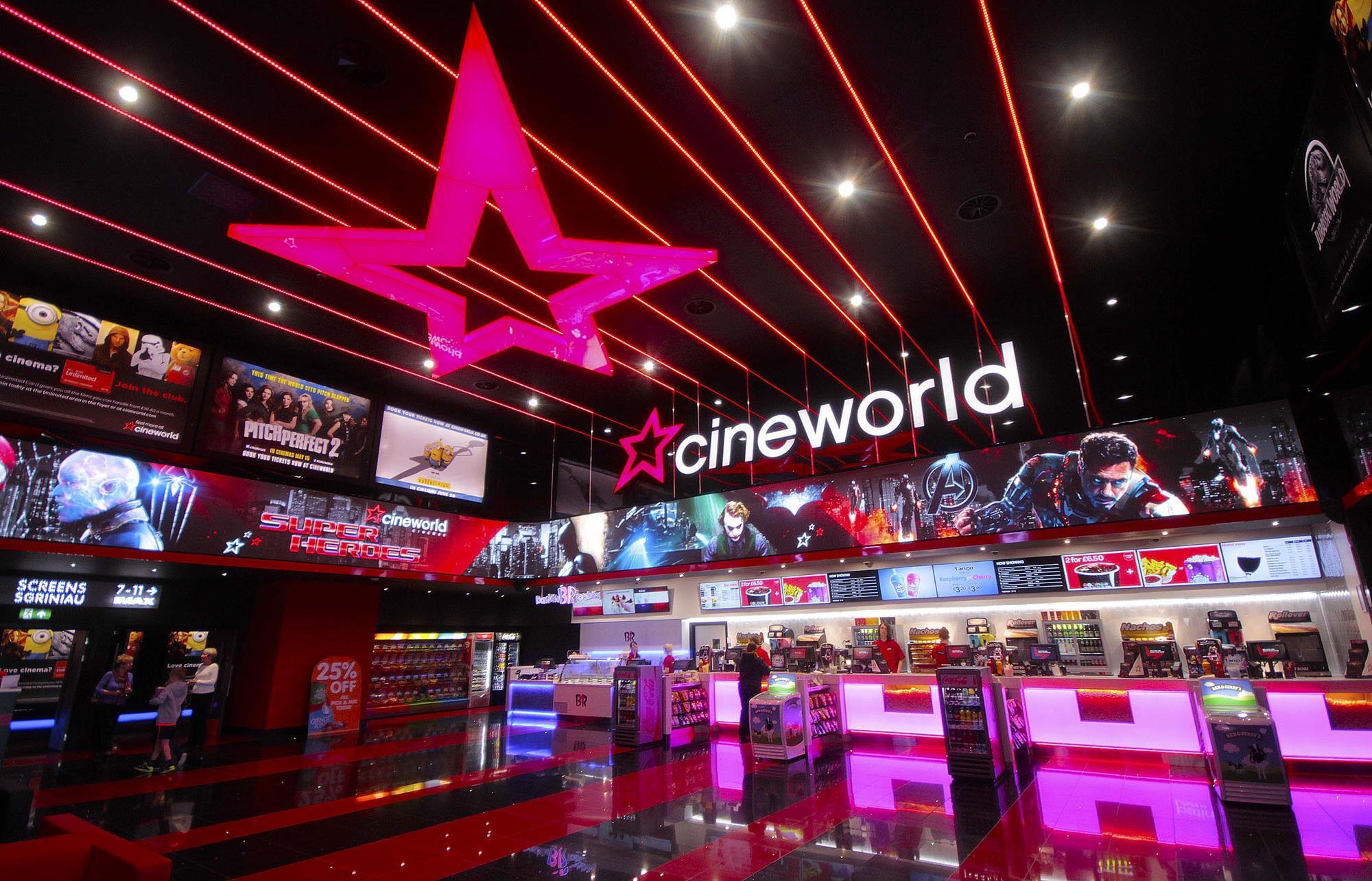 Cineworld set to create world's second-largest cinema group after $3