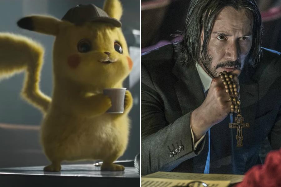 Pokémon Detective Pikachu Just Holds Off John Wick
