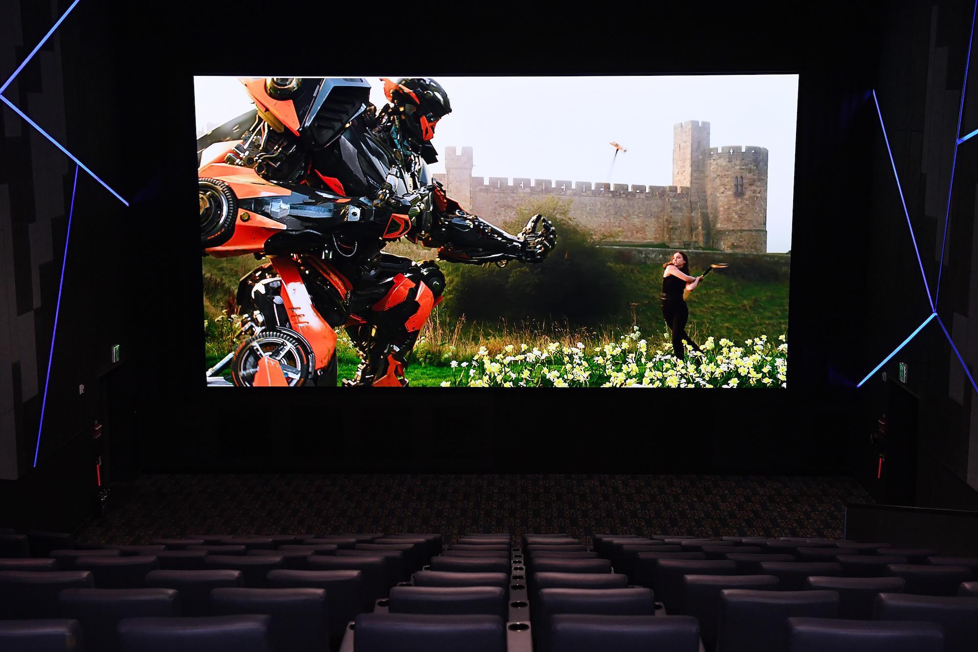 laser projection movie theater