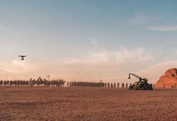 Filming Desert Warrior