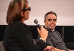 Joel Souza and Bianca Cline at Camerimage