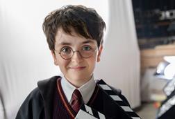 Dominic McLaughlin as Harry Potter.