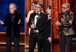 Billy Crystal, Pavel Talankin, Amy Madigan at the 2026 Oscars