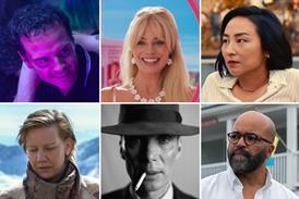 [Clockwise L-R]: 'All Of Us Strangers', 'Barbie', 'Past Lives', 'American Fiction', 'Oppenheimer', 'Anatomy Of A Fall