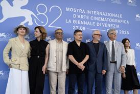 The Competition jury for the 2025 Venice Film Festival