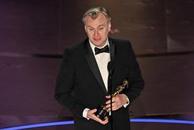 Christopher Nolan at the 2024 Oscars