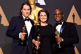 Adele Romanski, Barry Jenkins and Jeremy Kleiner - Best Picture - 'Moonlight' _8434888gg_Jim Smeal-Shutterstock