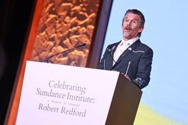 Ethan Hawke opens the Robert Redford tribute event at Sundance