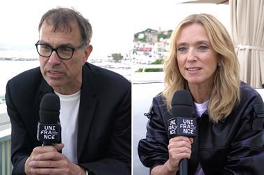 Dominik Moll and Léa Drucker