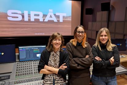 [L-R]: Amanda Villavieja, Laia Casanovas, Yasmina Praderas
