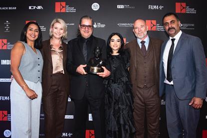 'Mortician' filmmaking team, Emma Boa, Jason Connery