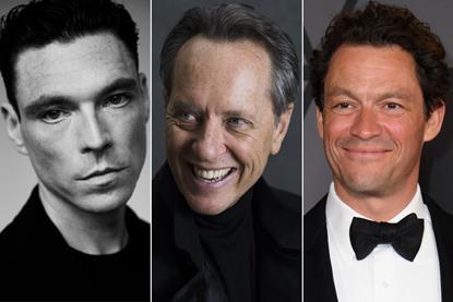 James Nelson Joyce, Richard E. Grant, Dominic West