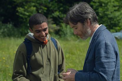 Jay Lycurgo with Cillian Murphy in Netflix’s 'Steve'