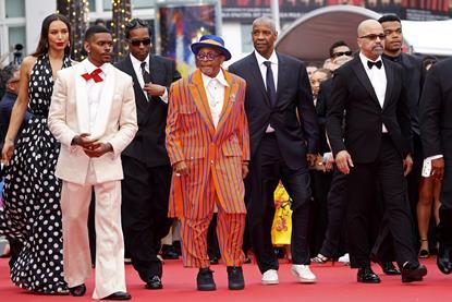 Spike Lee attends world premiere of 'Highest 2 Lowest;' in Cannes alongside Denzel Washington, Jeffrey Wright and rapper A$AP Rocky