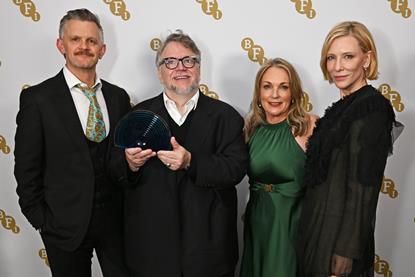 Ben Roberts, Guillermo del Toro, Jay Hunt and Cate Blanchett