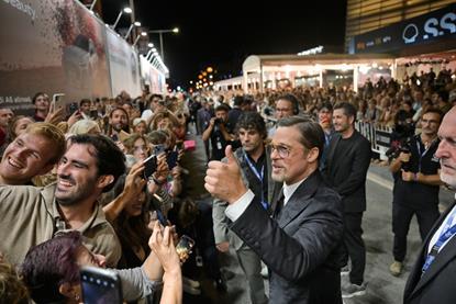 Brad Pitt at San Sebastian film festival