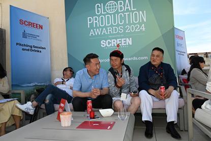 Javkhlan Sonomdorj; Unurjargal Arslanbaatar, filmmaker; Tulga Sukhbaatar, producer