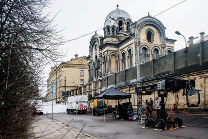Vilnius location for Stranger Things, courtesy EUFCN