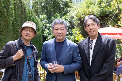 Koji Fukada, Hirokazu Koreeda, Kei Ishikawa filmmakers