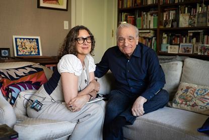 Rebecca Miller and Martin Scorsese in 'Mr. Scorsese'