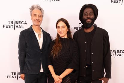 (L-R): Taika Waititi, Dione Roach, Steve Happi