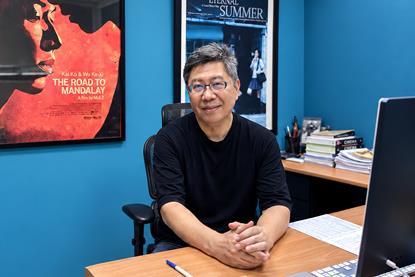 Patrick Mao Huang in his office
