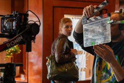 On set of 'Mr. Nawashi'