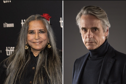 Deepa Mehta, Jeremy Irons