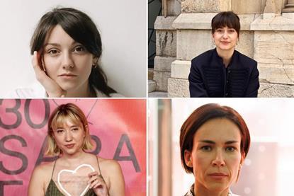 Clockwise from top left: Inna Lastochkina, Ana Martinović, Katarina Prpić, Nađa Petrović