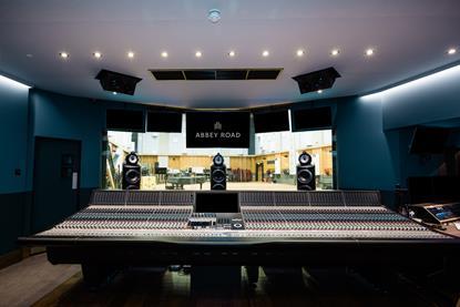 Abbey Road's studio one control room