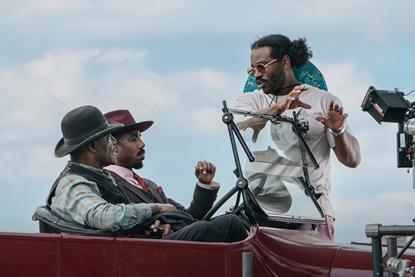 Ryan Coogler filming 'Sinners' with Delroy Lindo and Michael B Jordan