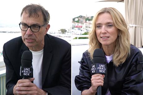 Dominik Moll and Léa Drucker