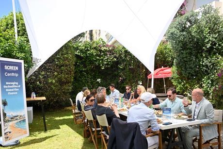 An event at the Screen Garden during Cannes 2025