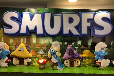 Smurfs banner