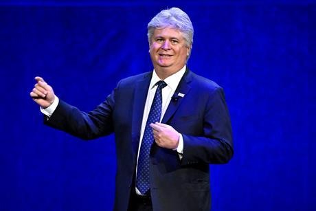 Michael O’Leary, Cinema United president and CEO, at 2026 CinemaCon