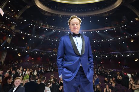 Conan O’Brien at the 2025 Oscars