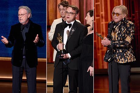 Billy Crystal, Pavel Talankin, Amy Madigan at the 2026 Oscars