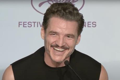 Pedro Pascal at the 'Eddington' Cannes press conference