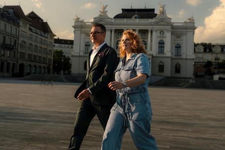 Christian Jungen and Reta Guetg