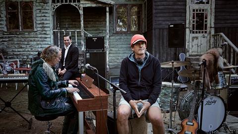 (From left) Mads Mikkelsen, Nikolaj Lie Kaas and director Anders Thomas Jensen