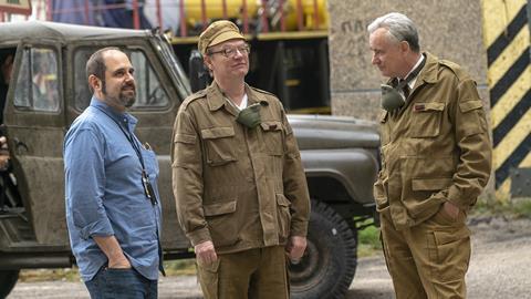 Chernobyl - Craig Mazin, Jared Harris, Stellan Skarsgard - credit Liam Daniel HBO