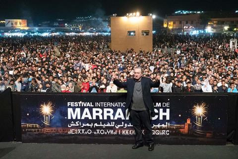 Robert De Niro at Marrakech International Film Festival in 2018