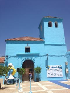 Juzcar's church