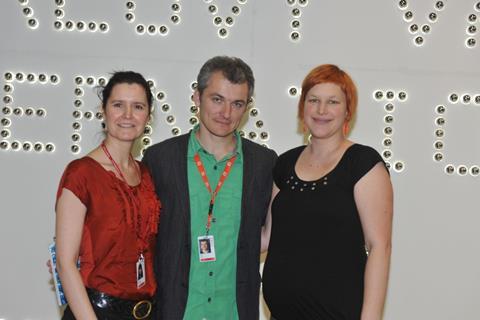 Karlovy Vary programmers Ivana Novotna, Karel Och and Lenka Tyrpakova