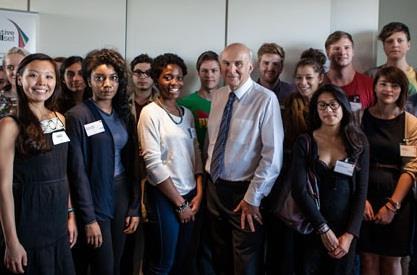Vince Cable and interns