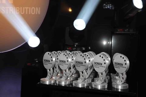 Screen Awards 2013 trophies
