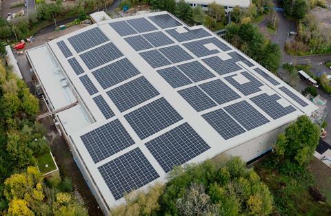 TBY2 Studios: 1MWp Solar Rooftop Array