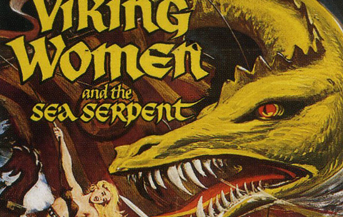 Viking Woman And The Sea Serpent
