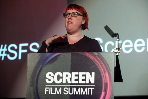 Lucy Jones Rentrack at the Screen Film Summit 2015